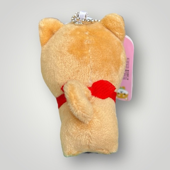 Mameshiba Kawaii Mascot Plush Ball Chain Shiba Inu Mameshiba Onsen Limited Ver. - Picture 4 of 16